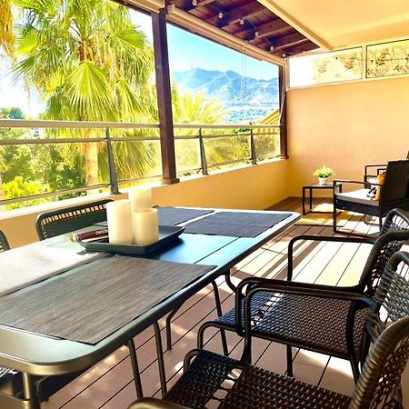 Calido Apartamento Con Gran Terraza Y Vistas A 600 Metros Del Mar เบนัลมาเดนา ภายนอก รูปภาพ